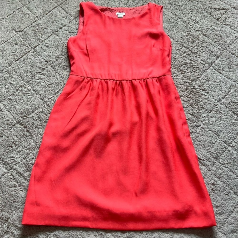J. Crew Camille Sleeveless Dress Preppy Party Homecoming Wedding Guest Sz 6